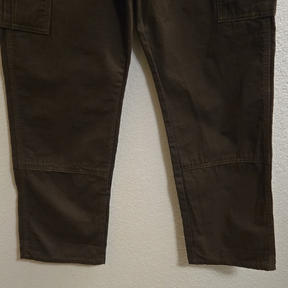 Wrangler Men's Dark Brown Cargo Pants - Sz 32x32 - Picture 10 of 15